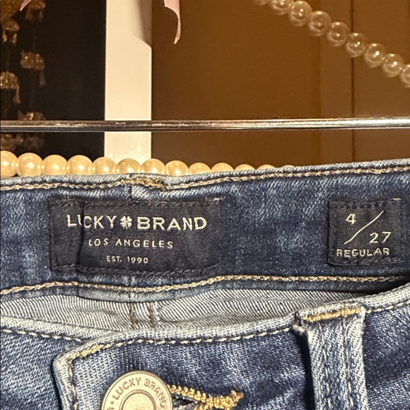 Lucky Brand Blue Flare Jeans - Picture 6 of 6